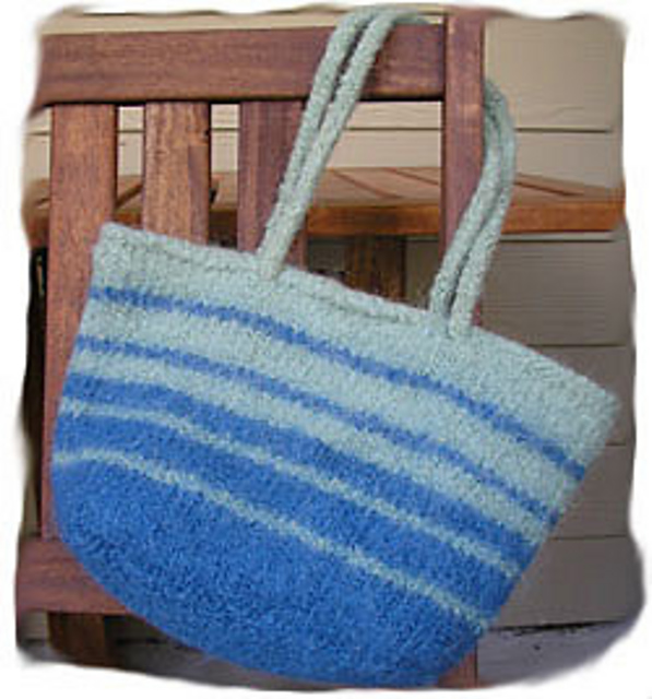Fibonacci Felted Bag