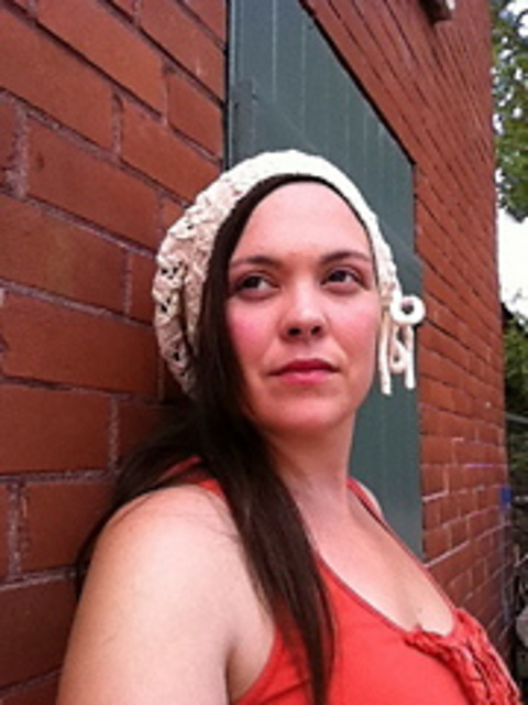Wyndham Diamond Rib Lace Slouch Hat