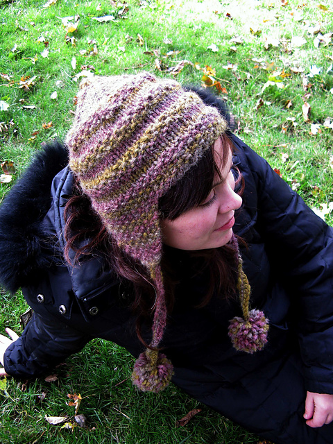 Lichen Earflap Hat