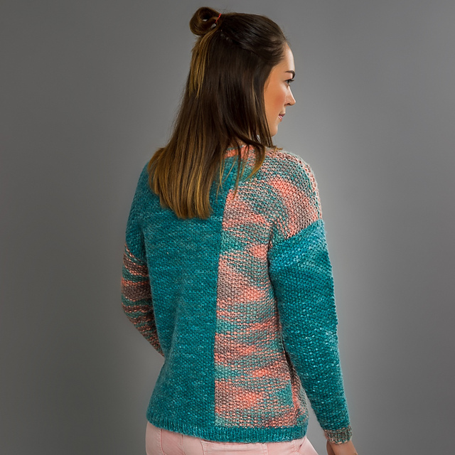 Pink & Green Sweater