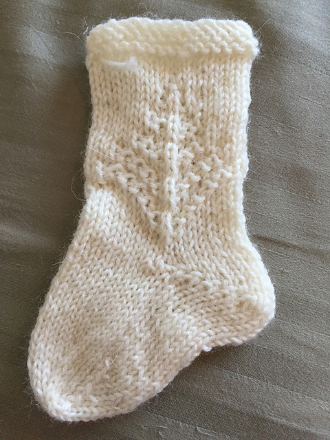Fir Tree Stocking Ornament