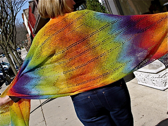 Lightning Shawl