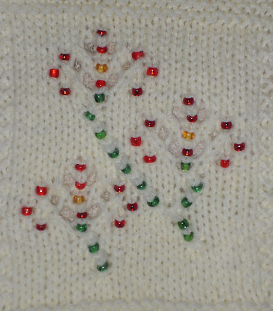 Glassy Flowers Motif