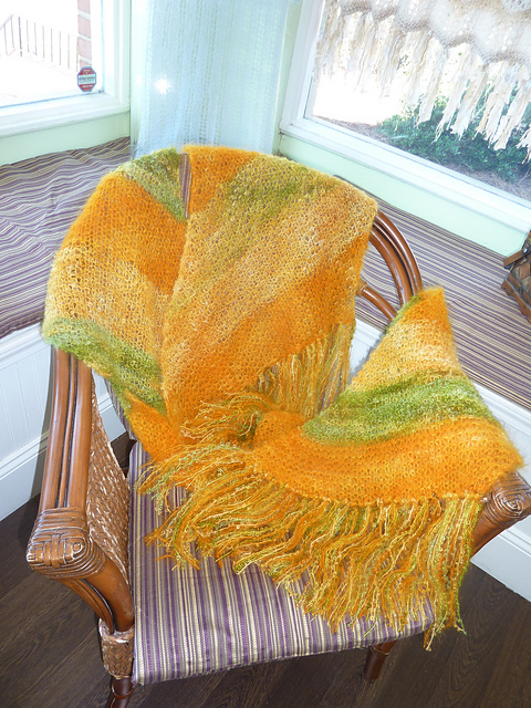 Dakota Wheat Prayer Shawl