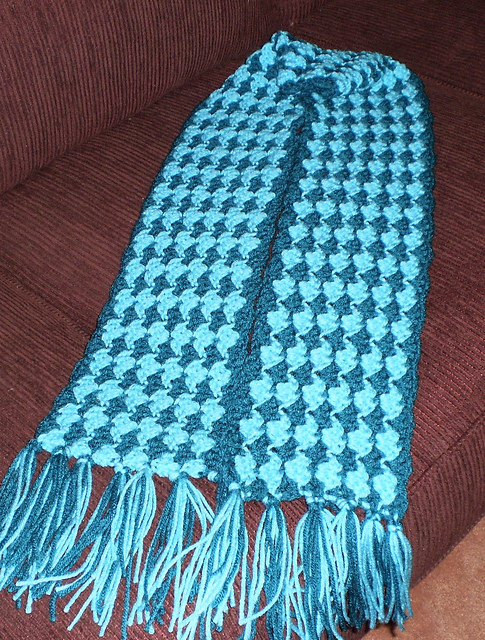 Bev's Reversible Scarf