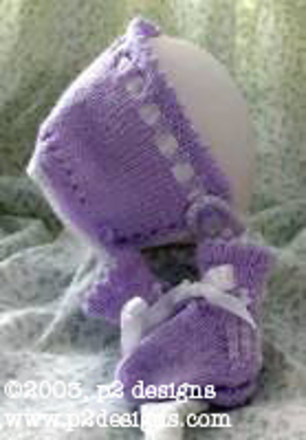 Picot-Edged Baby Socks
