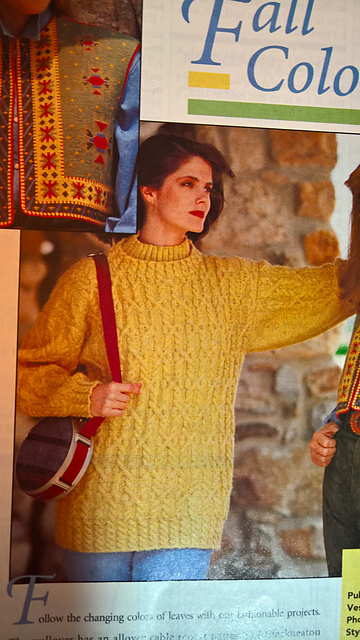Cross-Cables Pullover