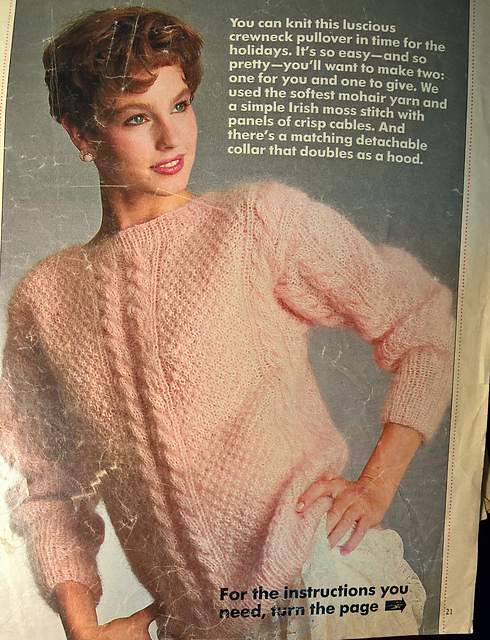 A Knockout Knit Crewneck Pullover