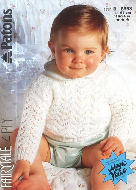 Garter and Eyelet Stitch Sweater