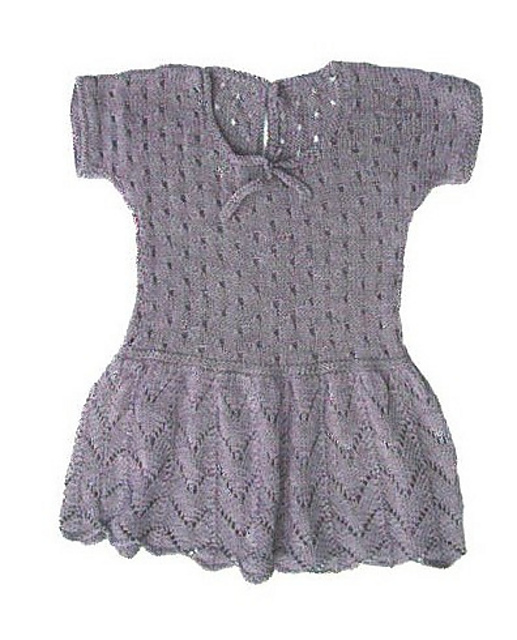 A Little Girl's Dress in Lace