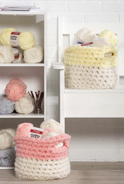 Colorblock Pastel Baskets