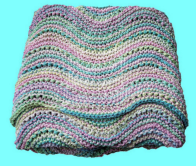 Wavy Baby Blanket