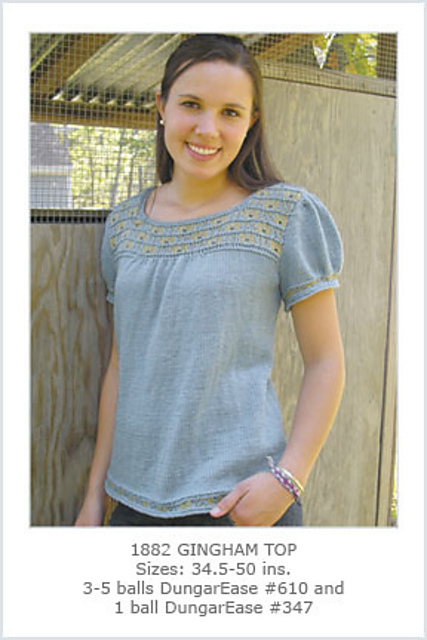 Gingham Top