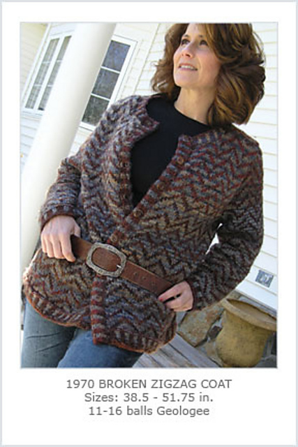 Broken Zigzag Coat