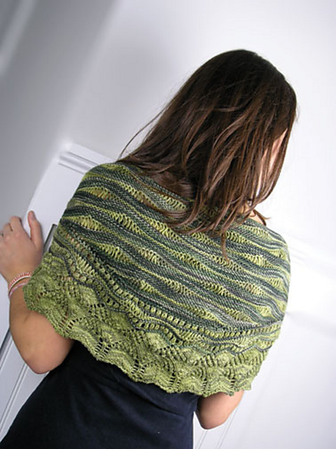 Sea Lettuce Shawl