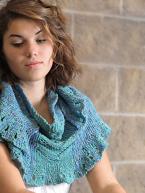 Summer Night Shawlette