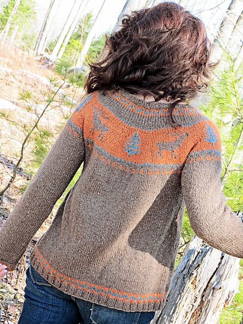 Maine Woods Cardie