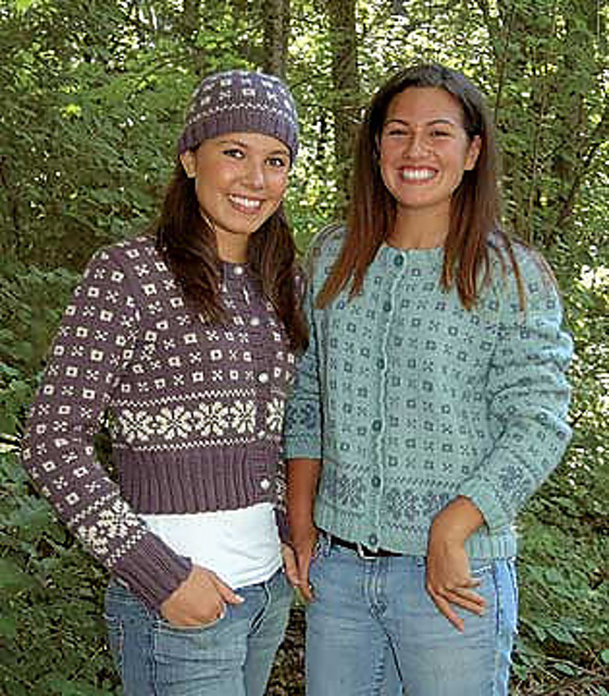Snowflowers Cardie