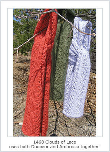Clouds of Lace Scarf