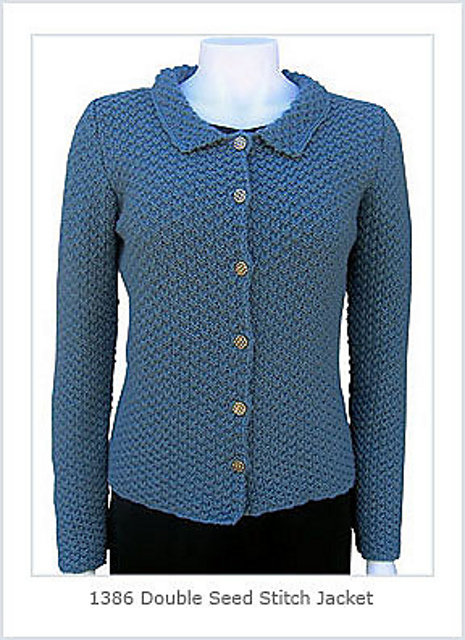 Double Seed Stitch Jacket