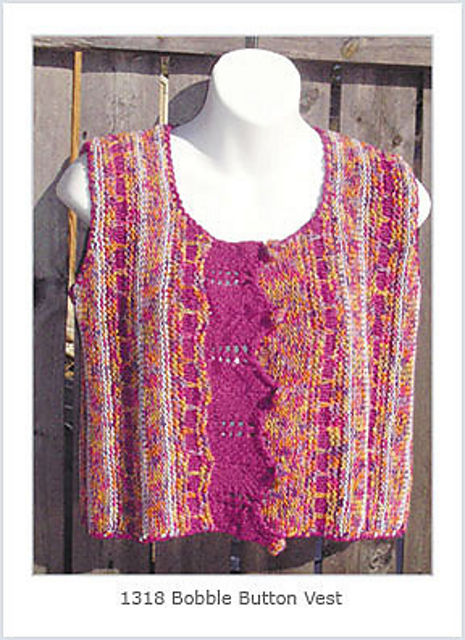 Bobble Buttons Vest