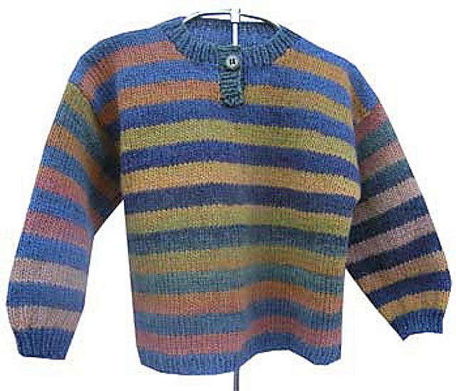 Magical Stripes Pullover #1306 