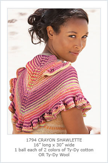 Crayon Shawlette