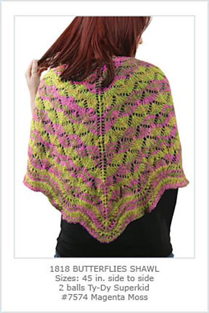 Butterflies Shawl