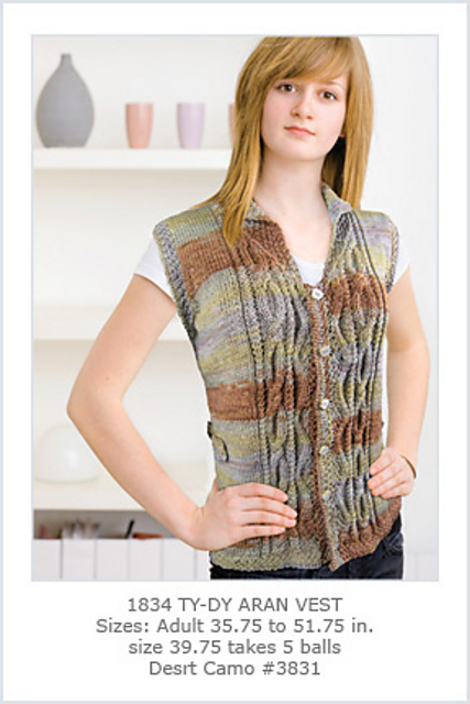 Ty-Dy Aran Vest