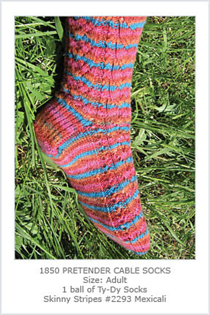 Pretender Cables Socks