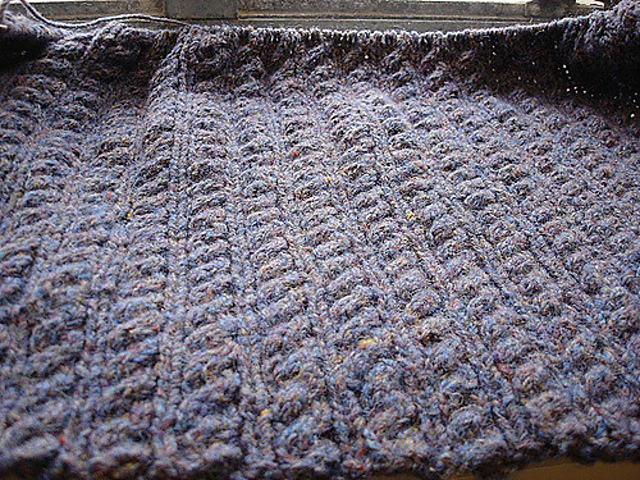 Cabled Rib Cardigan