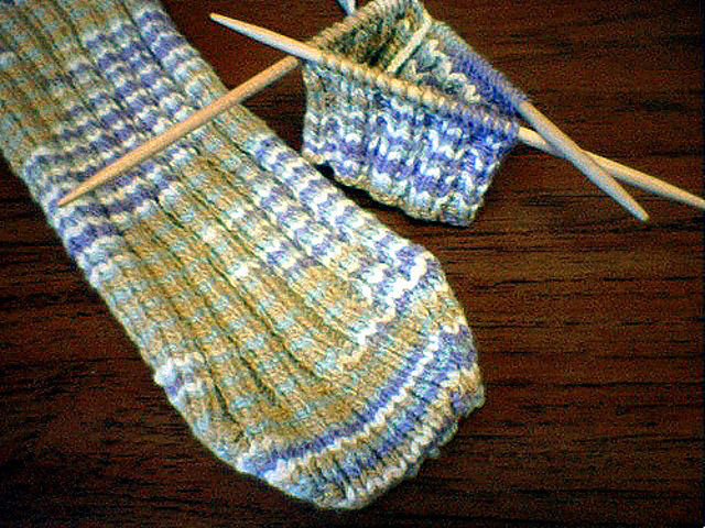 Rib Tips Socks