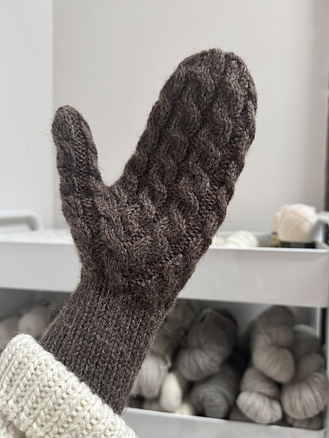 The Knitonomy Frisco Mittens