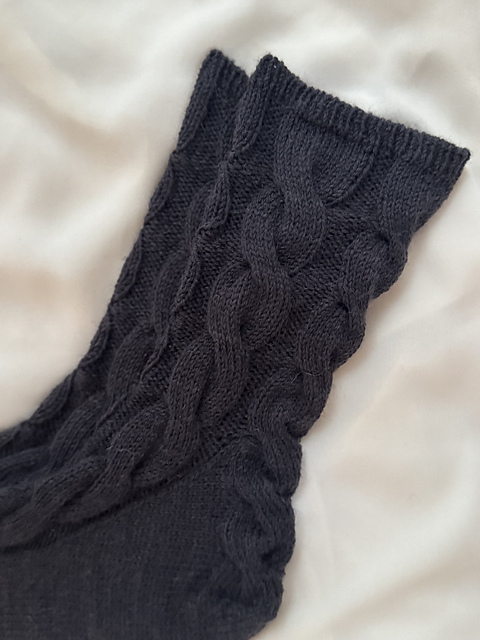 The Knitonomy Grayling Socks