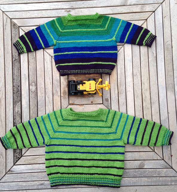 Tweedle dee, Tweedle -not-so Dumb Baby sweater