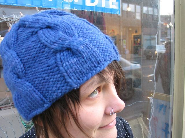 Chunky Cabled Hat
