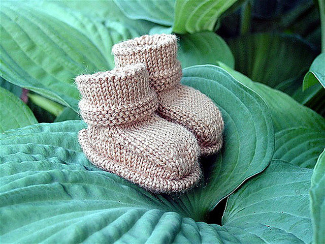 Ravelry: All-in-One - Bootees pattern by Debbie Bliss