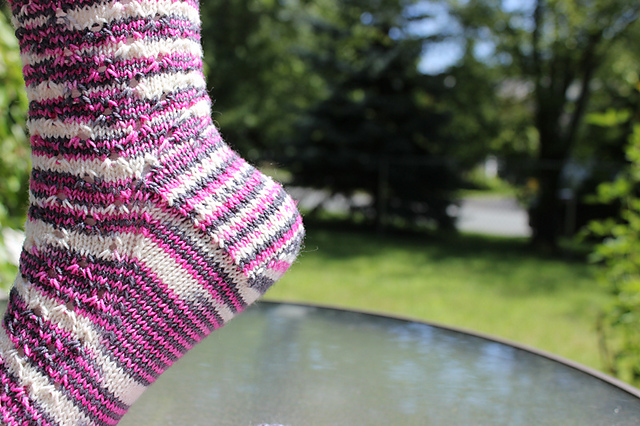 Fancy Eyelet Socks