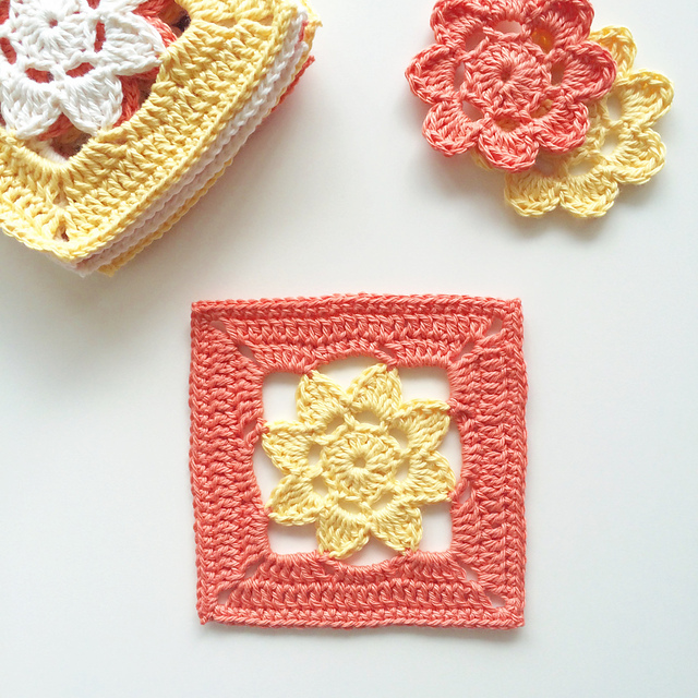 Easy Peasy Flower Squares