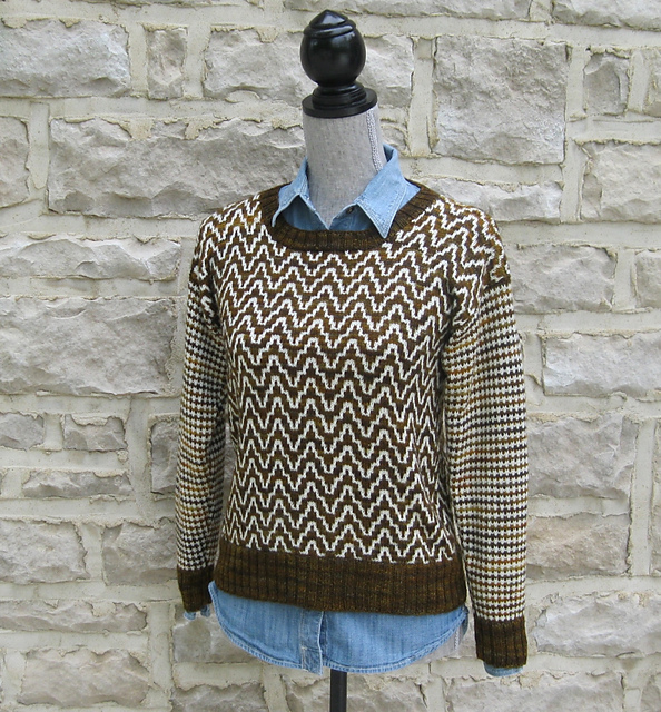 Mixed Pattern Sweater