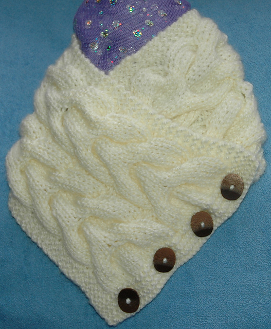 Chunky – Cable Matching Headband & Cowl / Necker