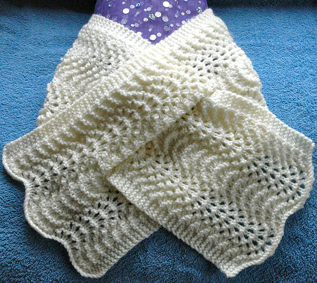Feather Stitch Headband, Cowl & Fingerless Gloves