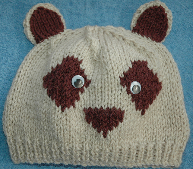 Chunky – Adult Panda Bear Hat