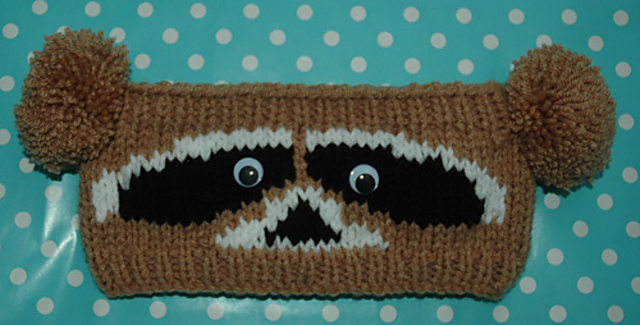 Chunky Racoon Headband - Childrens to Adults