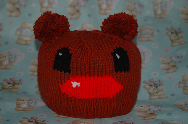 Chunky Rudolf Hat