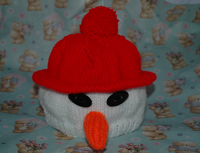 Chunky Snowman Hat