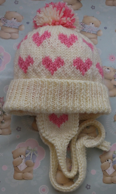 Aran Babies Bobble Hats