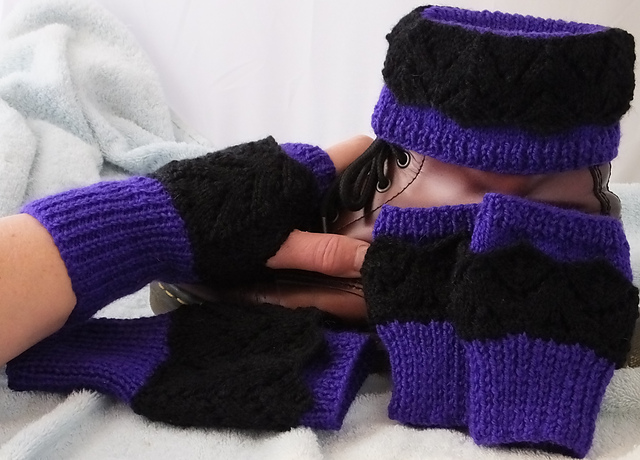 DK Lacy Boot Cuffs, Cuffs & Fingerless Gloves