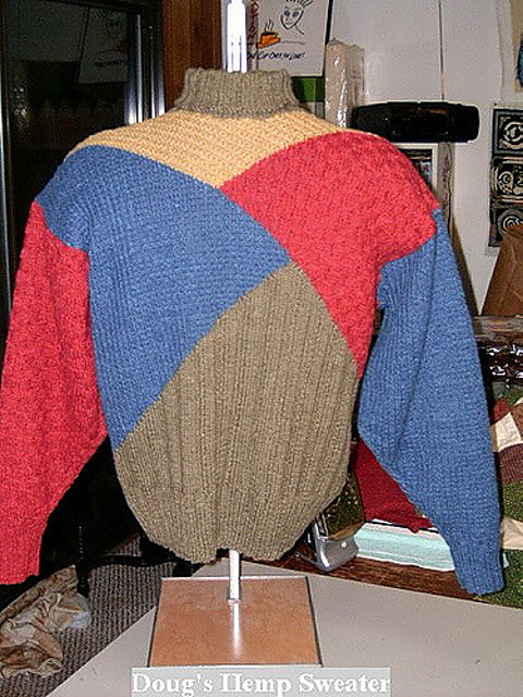 Diagonal Colorblock Pullover