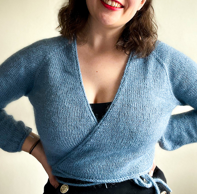Ravelry: Strandhill Wrap Top pattern by Knits by Emer